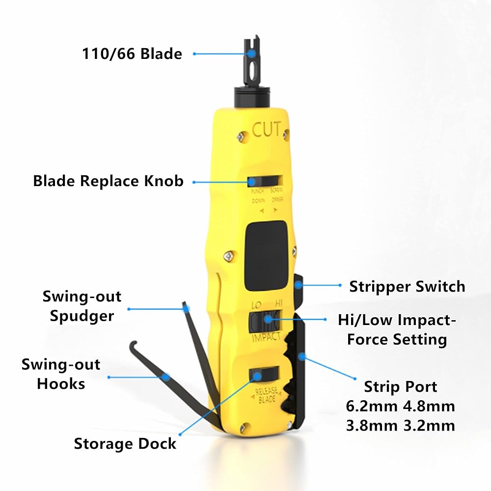Yankok [374AP Impact Punch Down Tool] with 110/88 110/66